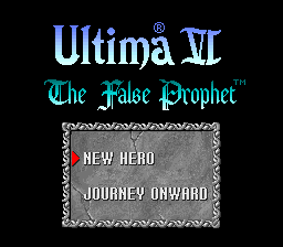 Ultima VI - The False Prophet